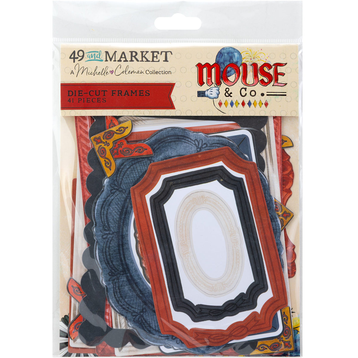 49 & Market - Mouse and Co- Die Cut Frames