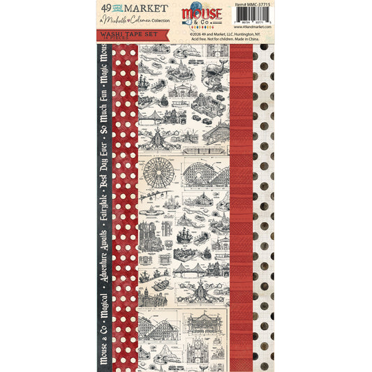 49 & Market - Mouse and Co - Washi Tape Sheet Set