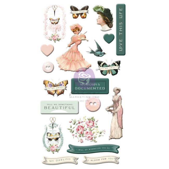 Prima - Frank Garcia - My Sweet Puffy Stickers