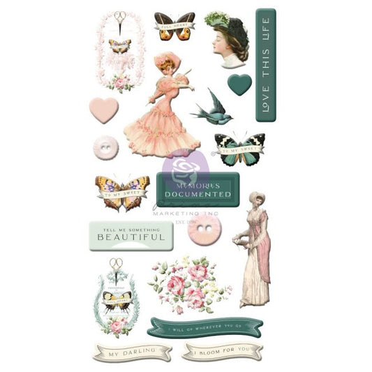 Prima - Frank Garcia - My Sweet Puffy Stickers