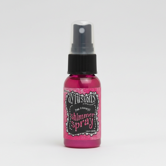 Dylusions Shimmer Sprays 1oz - Pink Flamingo
